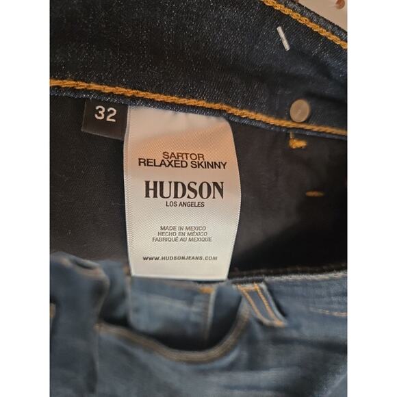 New Hudson Los Angeles Sartor Relaxed Skinny Sz 32x32 - Picture 4 of 5